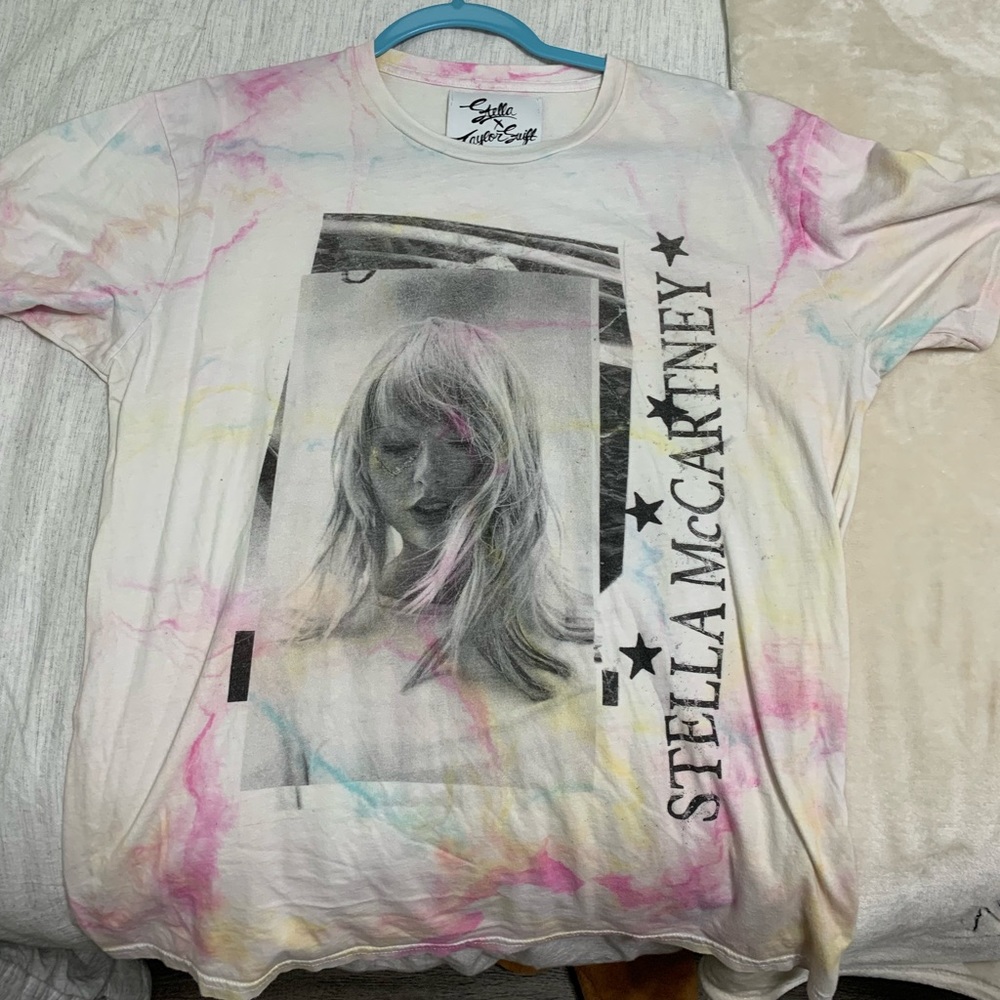 Taylor Swift Stella McCartney Collab Lover Tye Dye T Shirt